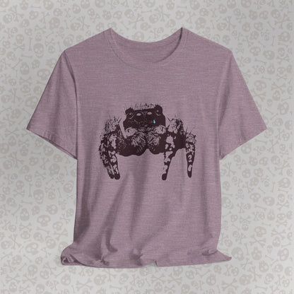 Sad Spider Unisex Tee, Spider T-Shirt, Cute Bug Shirt, Arachnid Tee, Insect Shirt, Nature Theme T-Shirt