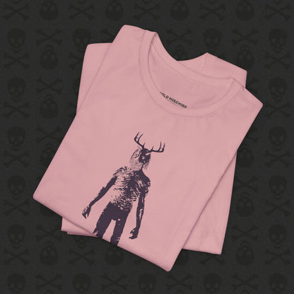 Camiseta Wendigo Críptica, Camiseta Unisex de Monstruo Caníbal, Camiseta con Gráfico de Terror, Camiseta de Criatura Mítica, Camiseta Escalofriante