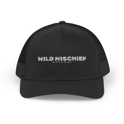 Wild Mischief Snapback Trucker Cap, Hat, Headwear, Accessories, Unisex Cap, Gift for Outdoor Enthusiasts