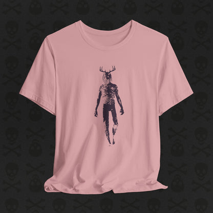 Camiseta Wendigo Críptica, Camiseta Unisex de Monstruo Caníbal, Camiseta con Gráfico de Terror, Camiseta de Criatura Mítica, Camiseta Escalofriante