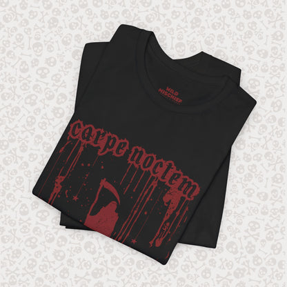 Carpe Noctem Seize The Night Grim Reaper Tee