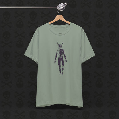 Camiseta Wendigo Críptica, Camiseta Unisex de Monstruo Caníbal, Camiseta con Gráfico de Terror, Camiseta de Criatura Mítica, Camiseta Escalofriante