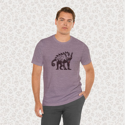Chupacabra Cryptid T-Shirt, Creepy Mythical Creature Shirt, Unisex Jersey Tee, Horror Monster Graphic Top, Paranormal Cryptid Gift