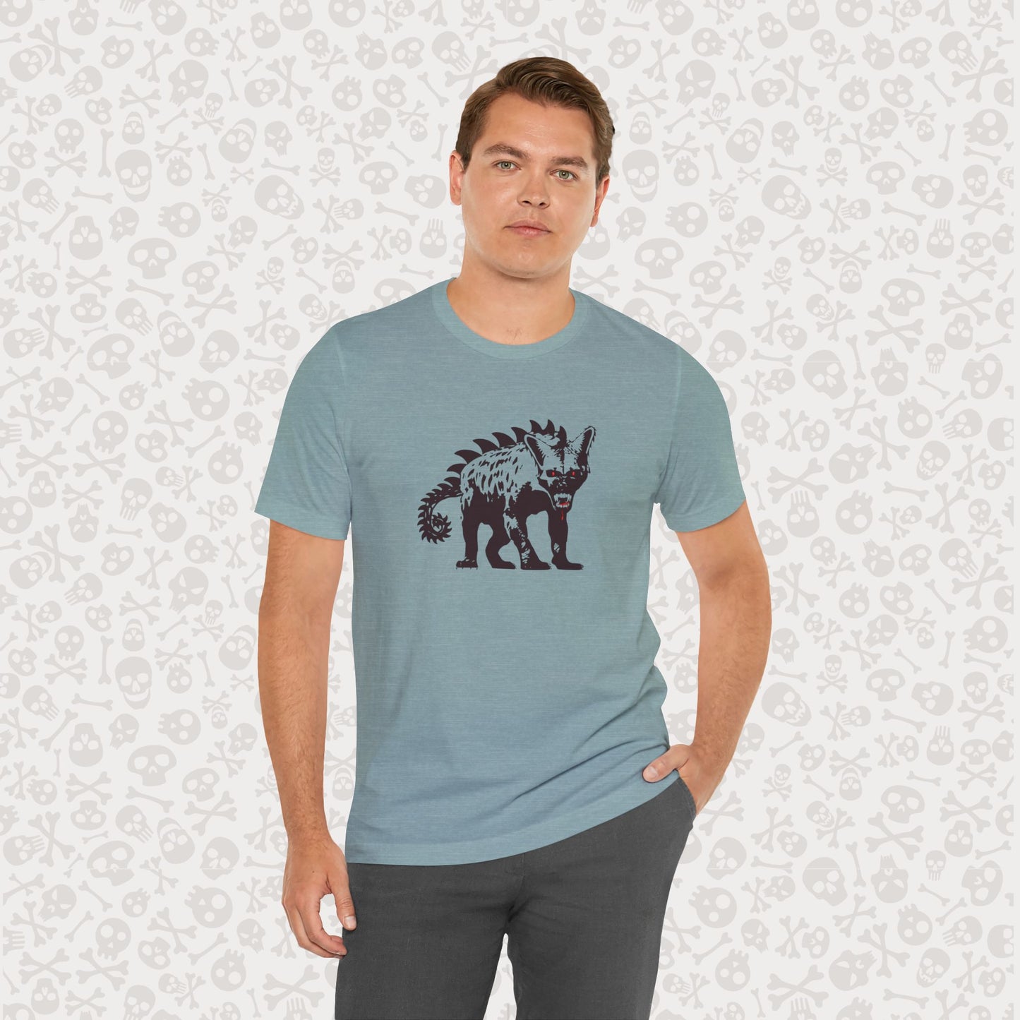 Chupacabra Cryptid T-Shirt, Creepy Mythical Creature Shirt, Unisex Jersey Tee, Horror Monster Graphic Top, Paranormal Cryptid Gift