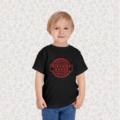 Certified Mischief Maker Toddler Tee