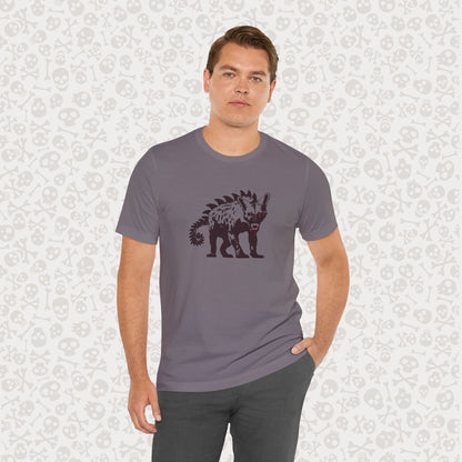Chupacabra Cryptid T-Shirt, Creepy Mythical Creature Shirt, Unisex Jersey Tee, Horror Monster Graphic Top, Paranormal Cryptid Gift
