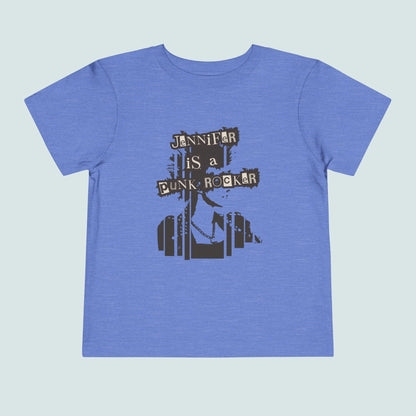 Camiseta punk rockera personalizada para niño, camiseta punk con nombre personalizado, camiseta rockera para bebé, ropa infantil única, regalo de cumpleaños para niños