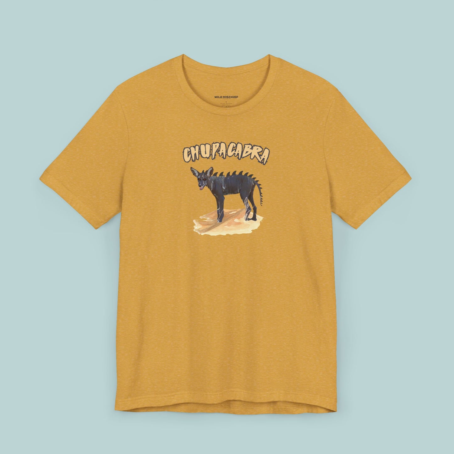 Chupacabra Tee, Unisex Short Sleeve Shirt, Cryptids T-Shirt, Gift for Mythology Lovers, Mystery Lovers