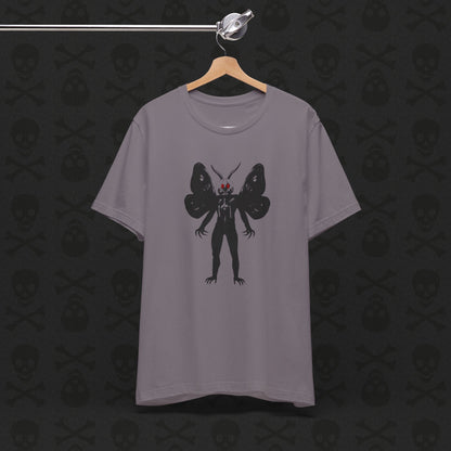 Camiseta Críptica de Mothman, Criatura Mitológica, Camiseta de Manga Corta Unisex, Camiseta de Leyenda Urbana, Camiseta de Criatura Paranormal, Camiseta Sobrenatural
