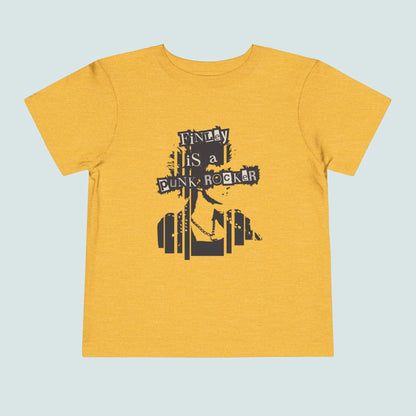 Camiseta punk rockera personalizada para niño, camiseta punk con nombre personalizado, camiseta rockera para bebé, ropa infantil única, regalo de cumpleaños para niños