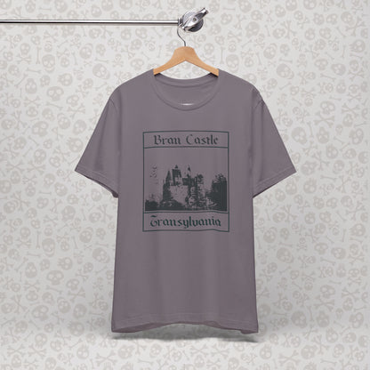 Bran Castle Transylvania T-Shirt, Dracula Shirt, Vampire Halloween Tee, Gothic Horror Shirt, Spooky Dracula Top, Halloween Costume Tee, Transylvania Romania