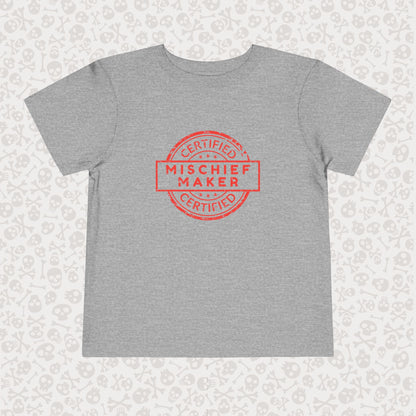 Certified Mischief Maker Toddler Tee