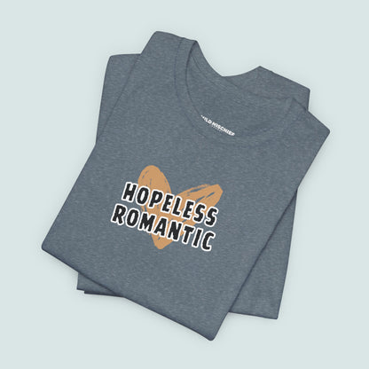 Hopeless Romantic Unisex Jersey Tee - Everyday Casual Wear, Men's T-Shirt, Women's T-Shirt, Emo