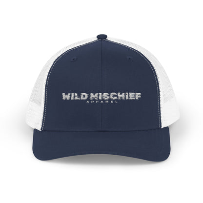 Wild Mischief Snapback Trucker Cap, Hat, Headwear, Accessories, Unisex Cap, Gift for Outdoor Enthusiasts