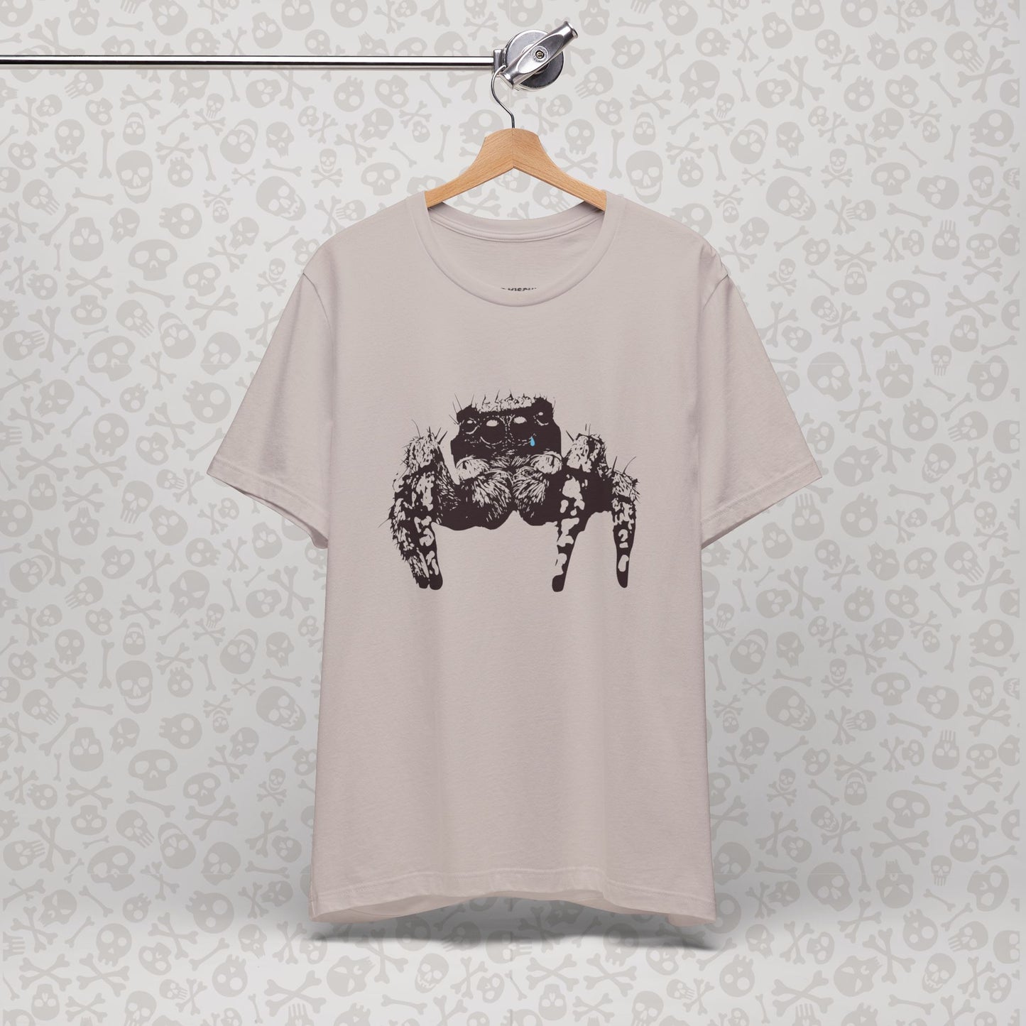 Sad Spider Unisex Tee, Spider T-Shirt, Cute Bug Shirt, Arachnid Tee, Insect Shirt, Nature Theme T-Shirt