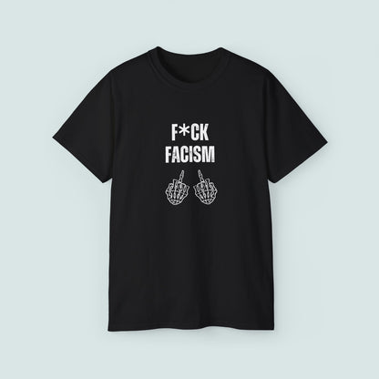 F*ck Facism Tee, Anti-facist T-shirt, Rebellion Shirt, Protest Apparel, Political Activism Clothing