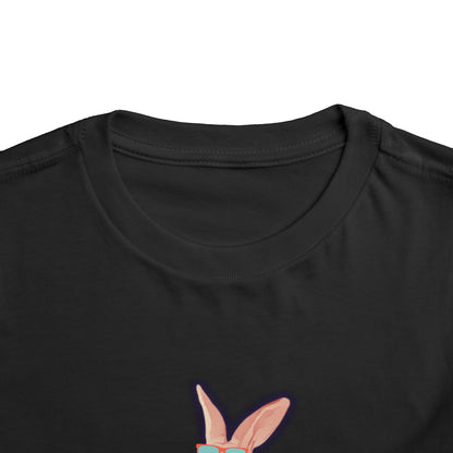 Cool Bunny Toddler Tee, Cute Kid's T-Shirt, Toddler Summer Shirt, Adorable Rabbit Tee, Playful Bunny Design, Great for Birthdays, Easter