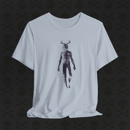 Camiseta Wendigo Críptica, Camiseta Unisex de Monstruo Caníbal, Camiseta con Gráfico de Terror, Camiseta de Criatura Mítica, Camiseta Escalofriante