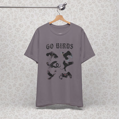 Go Birds Cryptids T-Shirt, Bird Cryptid Tee, Thunderbird Shirt, Snallygaster, Griffin, Phoenix, Devil Bird, Terror Bird, Philadelphia Shirt
