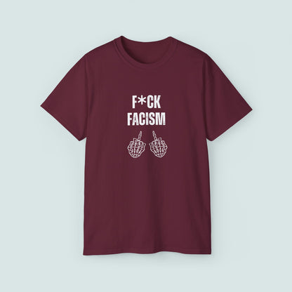 F*ck Facism Tee, Anti-facist T-shirt, Rebellion Shirt, Protest Apparel, Political Activism Clothing