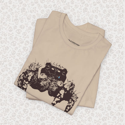 Sad Spider Unisex Tee, Spider T-Shirt, Cute Bug Shirt, Arachnid Tee, Insect Shirt, Nature Theme T-Shirt