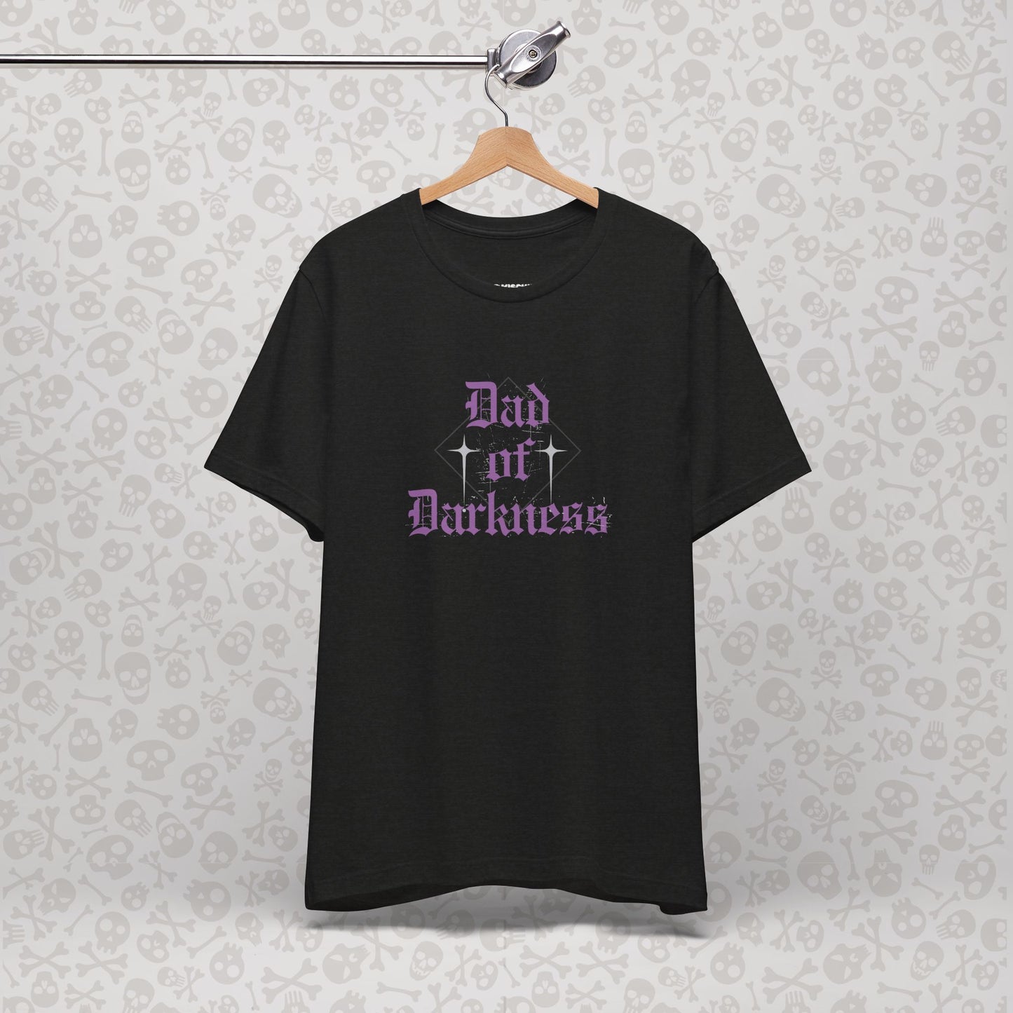 Dad of Darkness Unisex Tee, Gothic Father's Day Gift, Dad Life Shirt, Cool Dad, Spooky Dad Apparel, Doom Metal Dad, Punk Dad, Rebel Dad, Goth Dad