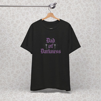 Dad of Darkness Unisex Tee, Gothic Father's Day Gift, Dad Life Shirt, Cool Dad, Spooky Dad Apparel, Doom Metal Dad, Punk Dad, Rebel Dad, Goth Dad