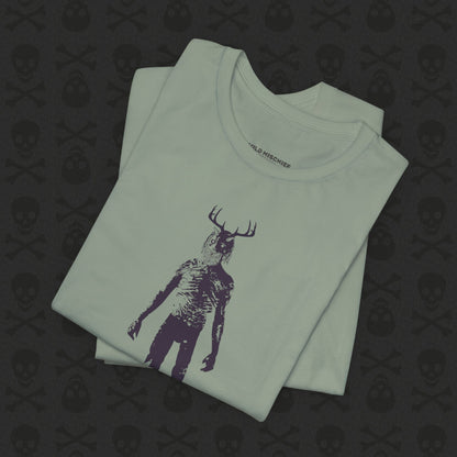 Camiseta Wendigo Críptica, Camiseta Unisex de Monstruo Caníbal, Camiseta con Gráfico de Terror, Camiseta de Criatura Mítica, Camiseta Escalofriante