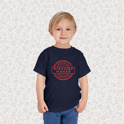 Certified Mischief Maker Toddler Tee