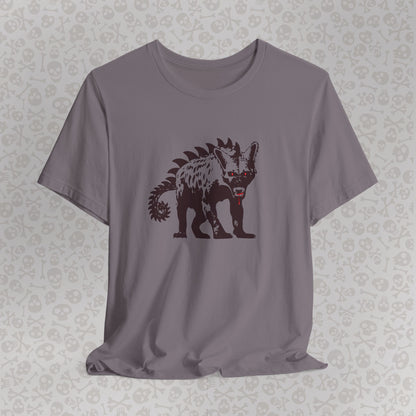 Chupacabra Cryptid T-Shirt, Creepy Mythical Creature Shirt, Unisex Jersey Tee, Horror Monster Graphic Top, Paranormal Cryptid Gift