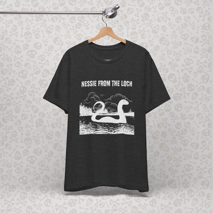 Camiseta de Nessie del Lago, camiseta de Nessie del Monstruo del Lago Ness, camiseta Cryptid, camiseta unisex de manga corta, Lago Ness