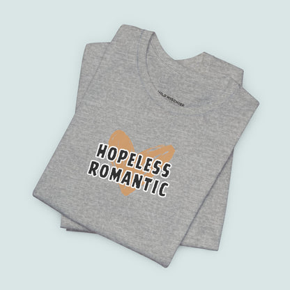 Hopeless Romantic Unisex Jersey Tee - Everyday Casual Wear, Men's T-Shirt, Women's T-Shirt, Emo