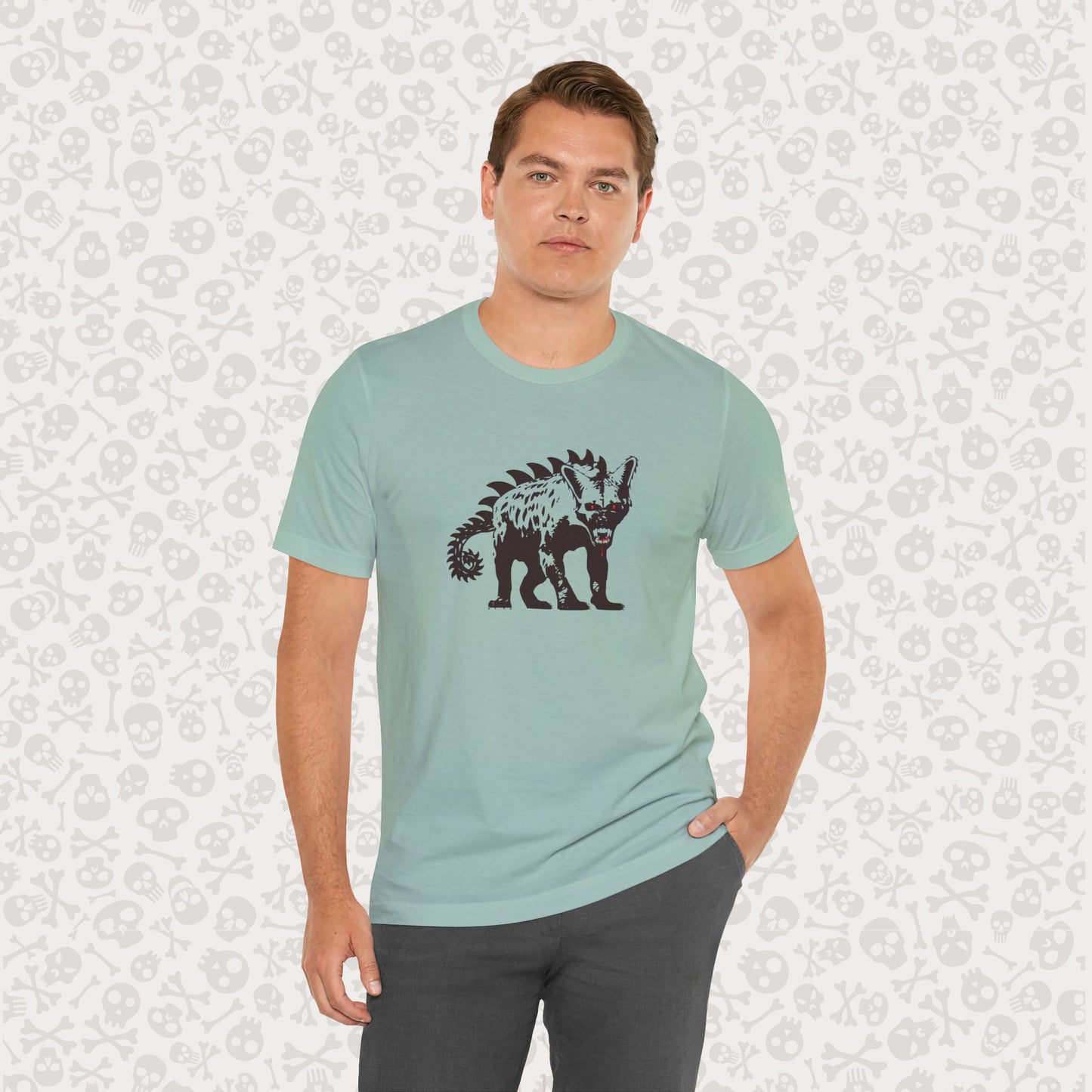 Chupacabra Cryptid T-Shirt, Creepy Mythical Creature Shirt, Unisex Jersey Tee, Horror Monster Graphic Top, Paranormal Cryptid Gift