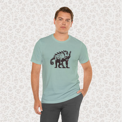 Chupacabra Cryptid T-Shirt, Creepy Mythical Creature Shirt, Unisex Jersey Tee, Horror Monster Graphic Top, Paranormal Cryptid Gift