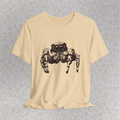 Sad Spider Unisex Tee, Spider T-Shirt, Cute Bug Shirt, Arachnid Tee, Insect Shirt, Nature Theme T-Shirt