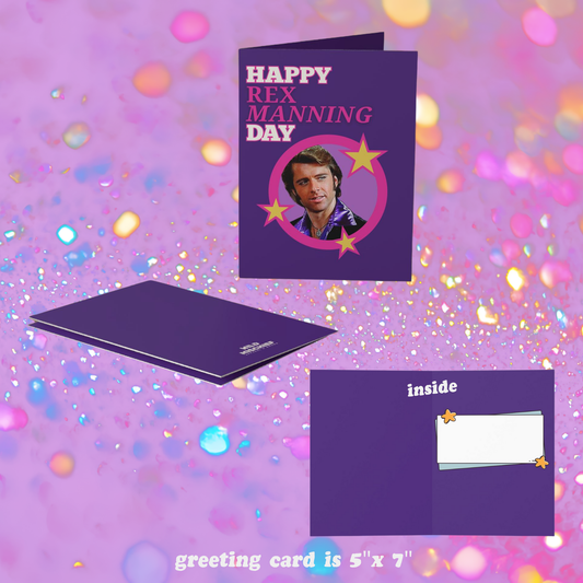 Happy Rex Manning Day Greeting Card